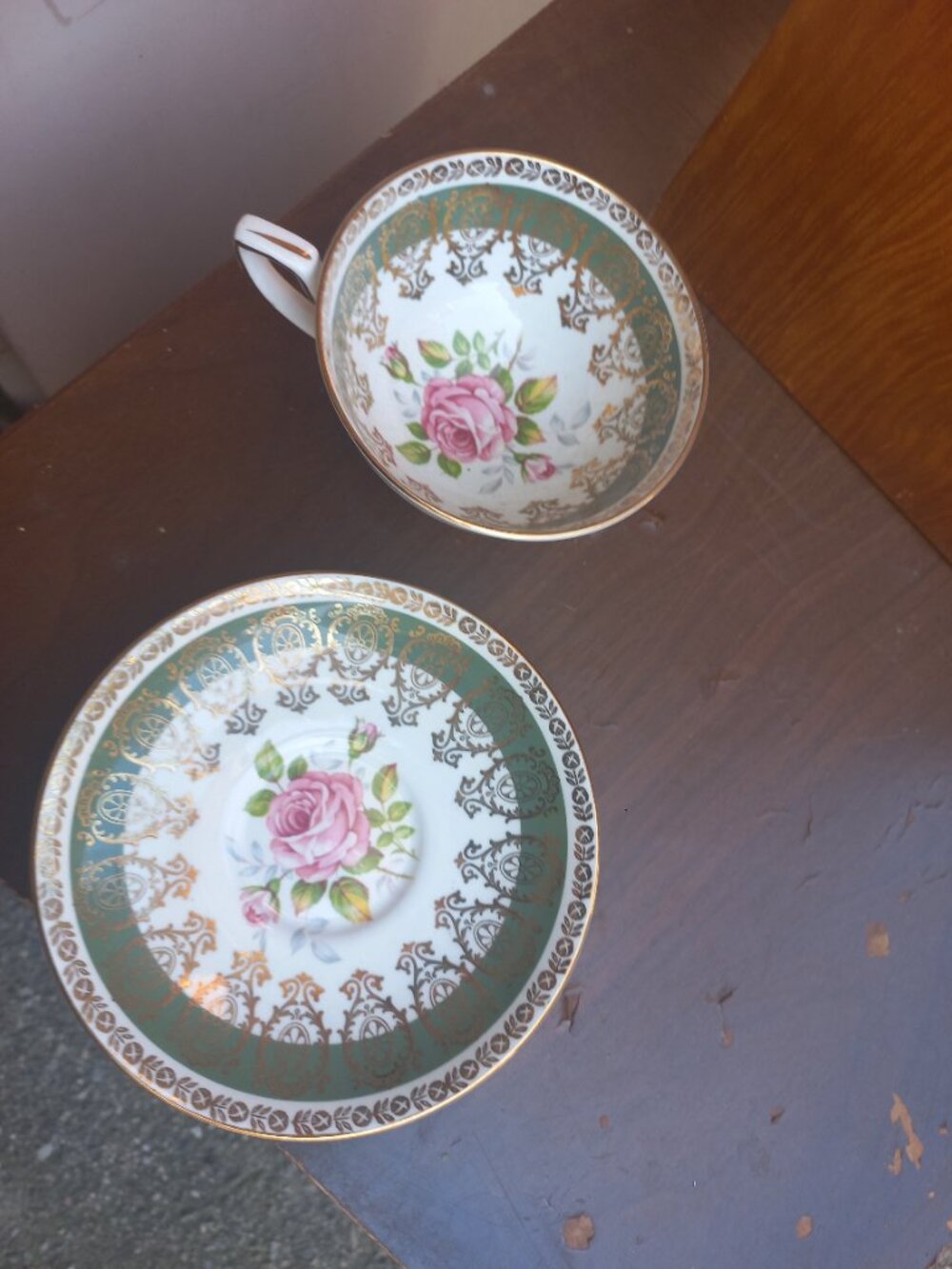 Vintage Royal Stafford teacup saucer tea cup